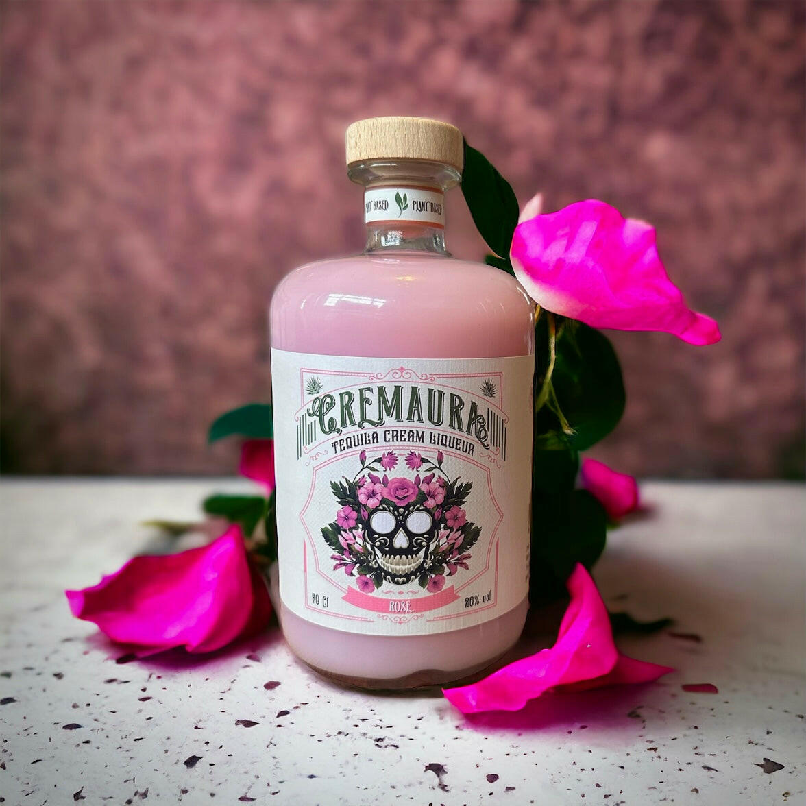 Vegan Tequila Rose Strawberry Cream Liqueur Cocktails